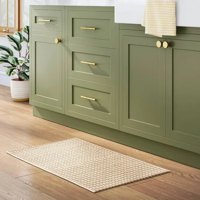 1’8″x2’10” Flat Kitchen Rug Natural – Threshold™