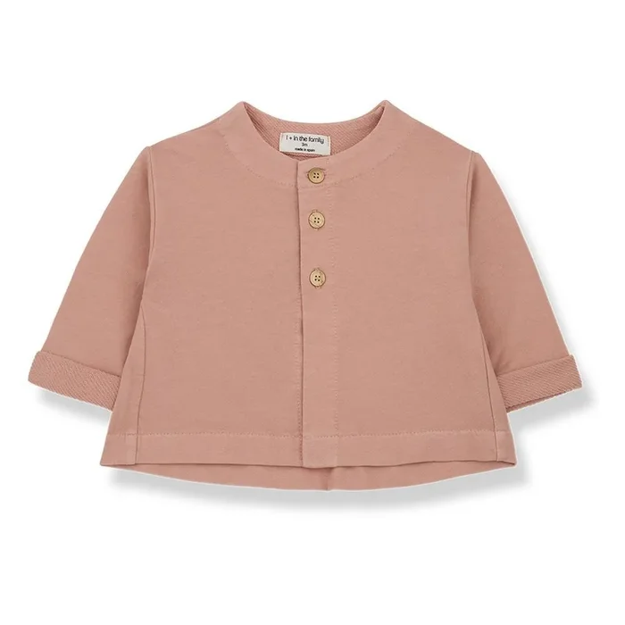 1+ In The Family – Peplum Jacket – Coral