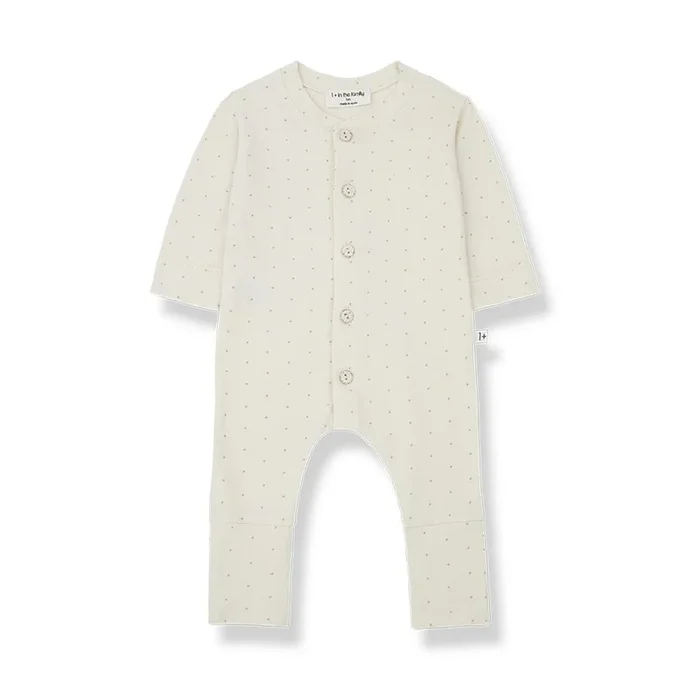 1+ in the family Alfons Jumpsuit – Ecru