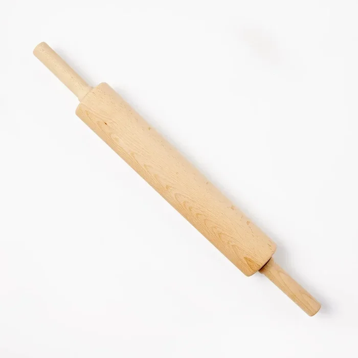 10″ Wood Rolling Pin Light Brown