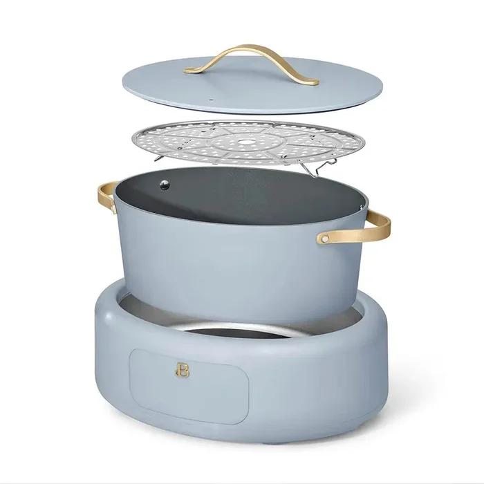 10 in 1 6 Qt Electric Multi-Cooker – Blue