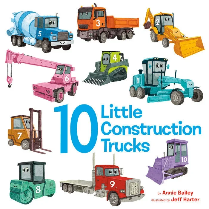10 Little Constructions Trucks