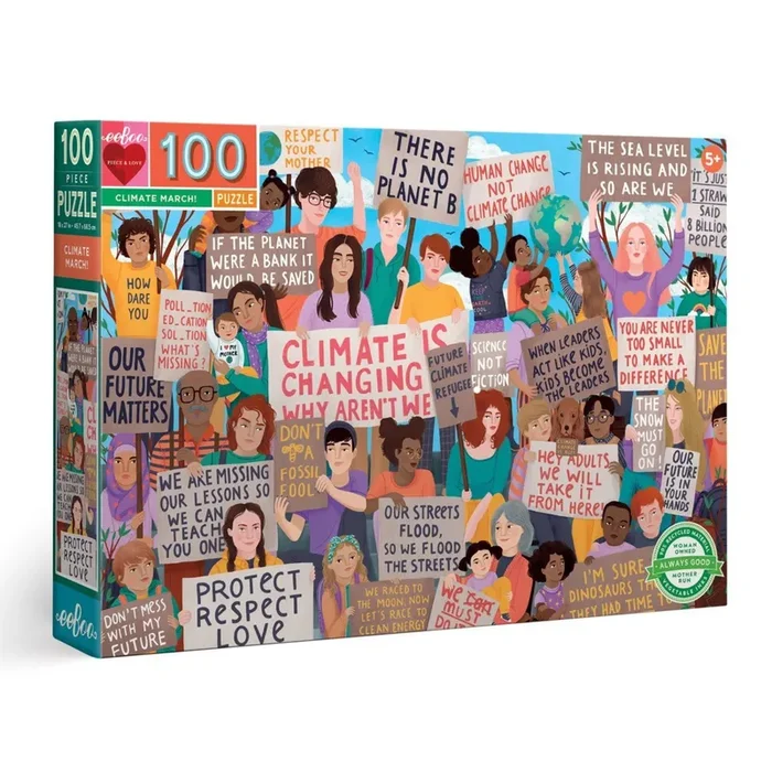 100 Piece Puzzle – Climate March