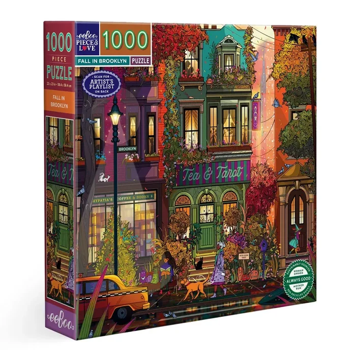 1000 Piece Puzzle – Fall in Brooklyn