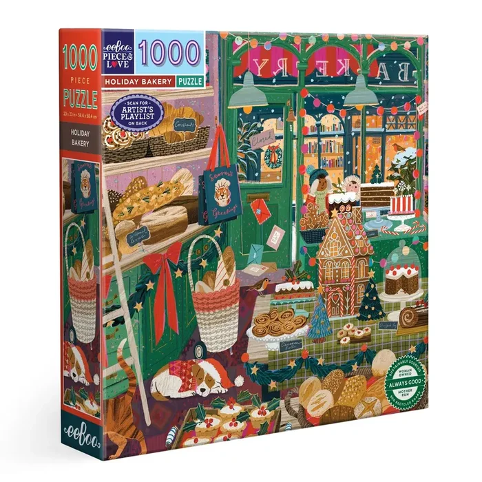 1000 Piece Puzzle – Holiday Bakery