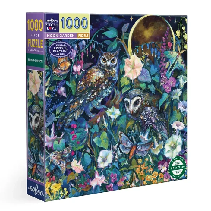 1000 Piece Puzzle – Moon Garden