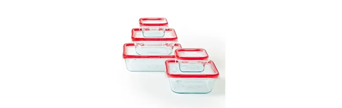 10pc FreshLock Glass Storage Set