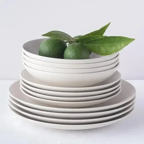 12-Piece Dinnerware Set – White