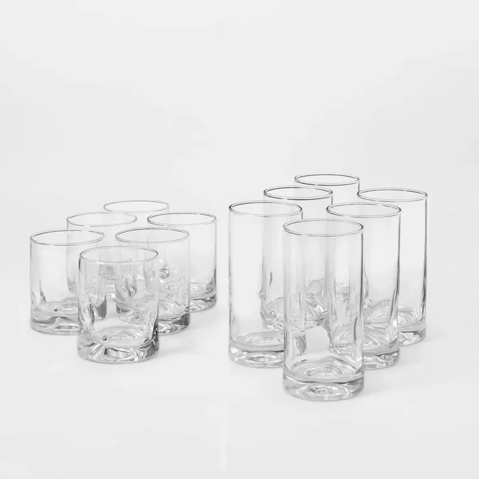 12pc Glass Telford Tumbler Set