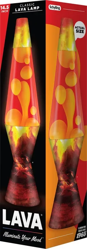 14.5” Lava Lamp Erupting Crater