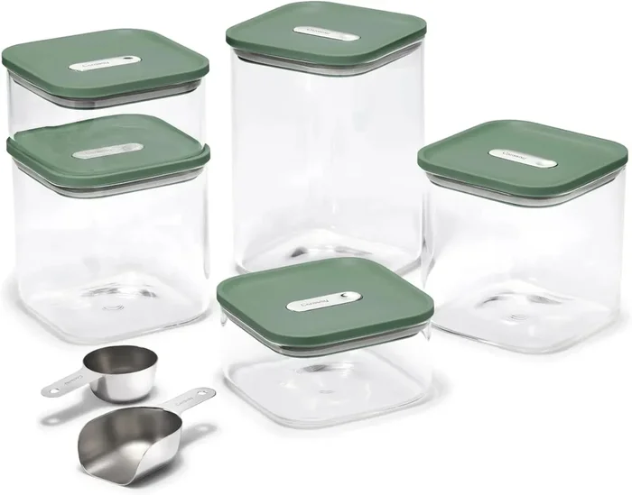 14-pc Glass Airtight Container Set – Sage