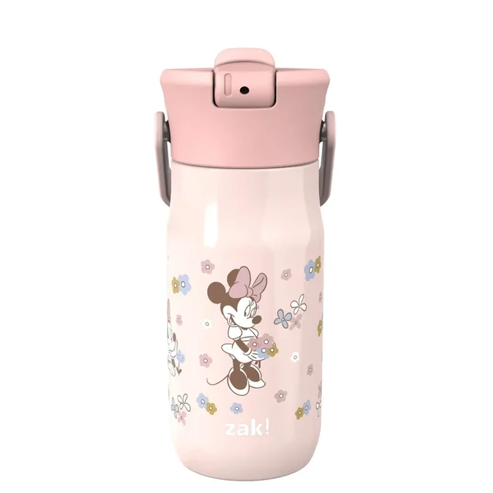 14oz Minnie Stainless Steel Vacuum Harmony Straw Water Bottle