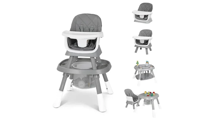 15 in 1 Baby High Chair – Gray