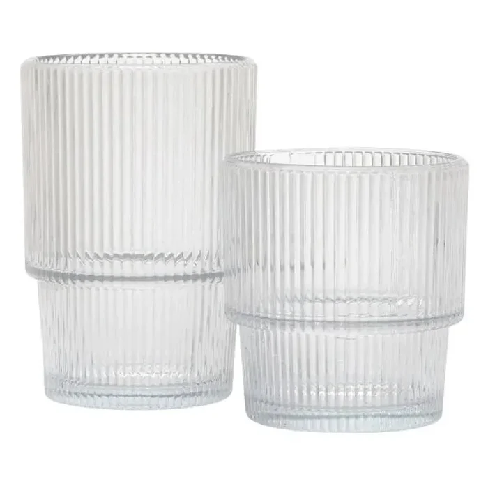 16-piece Stackable Drinkware Set