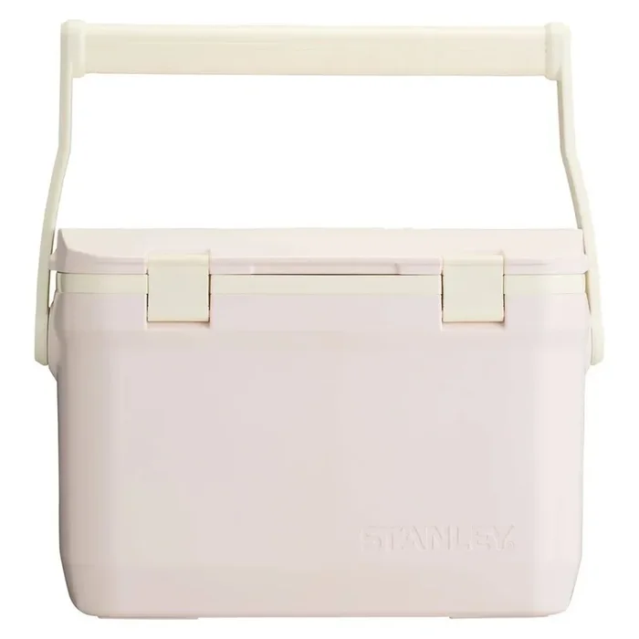 16qt Plastic Easy-Carry Outdoor Cooler – Rose Quartz