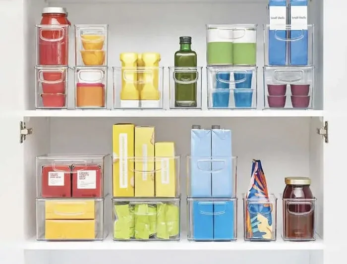 18-Piece Kitchen and Pantry Storage Bin Set