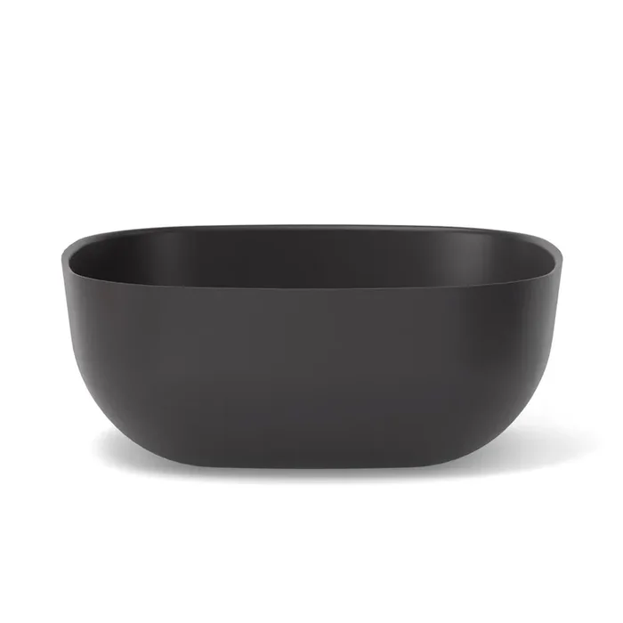 190 Oz Large Salad Bowl – Black