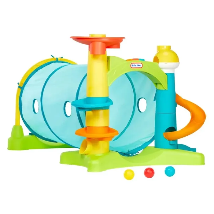 2-in-1 Activity Tunnel – Indoor Outdoor Playset for Toddlers