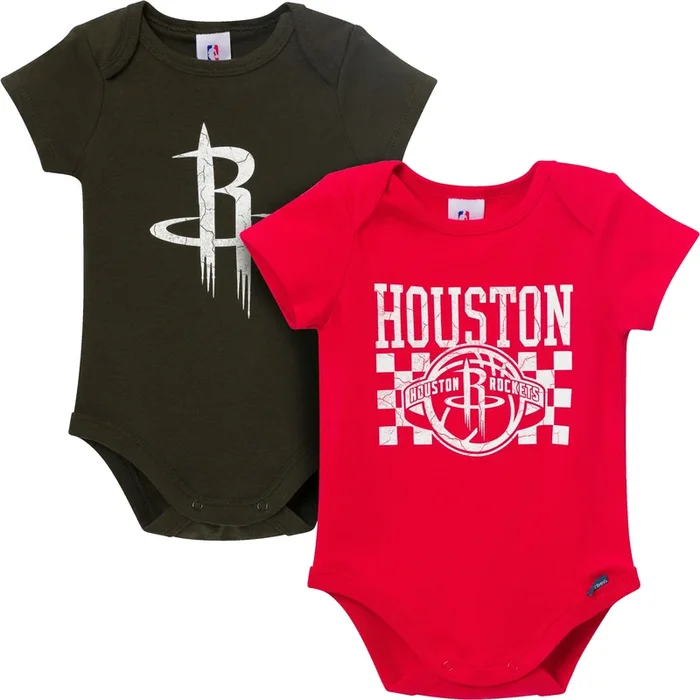 2-Pack Baby Neutral Houston Rockets Bodysuits