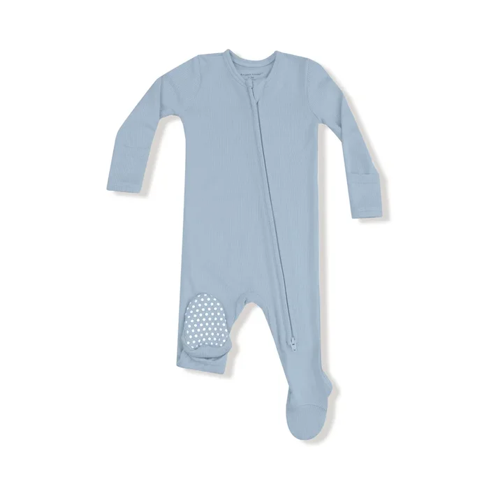2-Way Zipper Footie | Niagara Mist