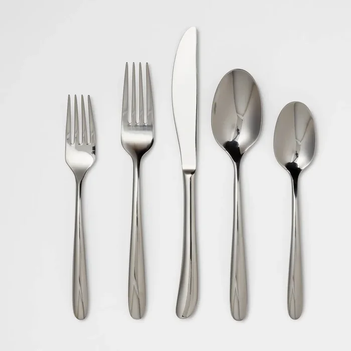20pc Flatware Set – Silver