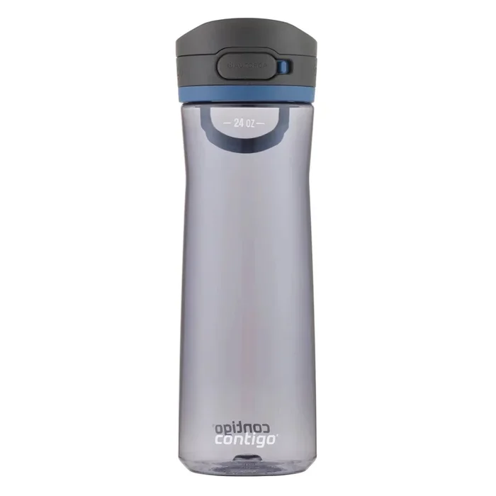 24oz Plastic Water Bottle with AUTOPOP Lid – Blue Corn