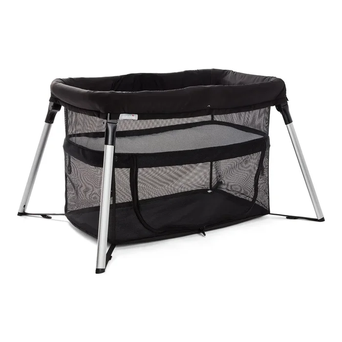 3-in-1 Playard, Crib and Bassinet – Black