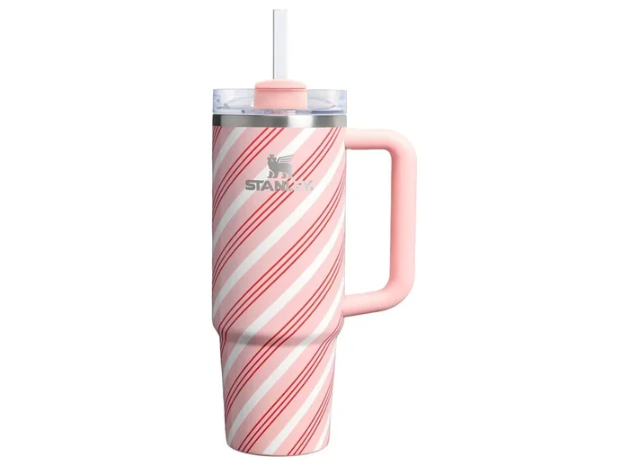 30 oz Stainless Steel Quencher Tumbler – Strawberry Twist