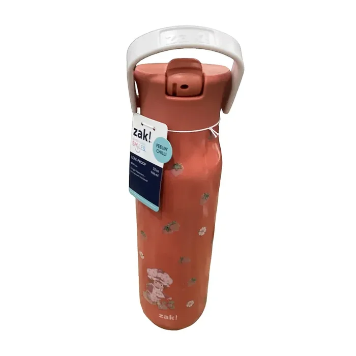 32oz Stainless Steel Vacuum Insulated Water Bottle – Berry Red