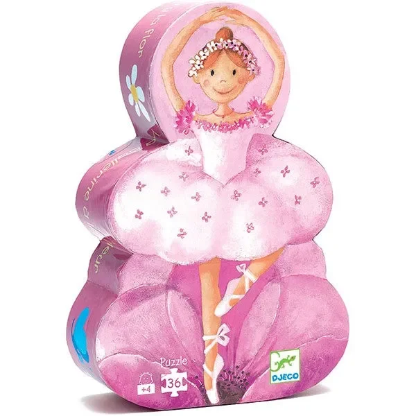 36 Piece Puzzle – The Ballerina with the Flower