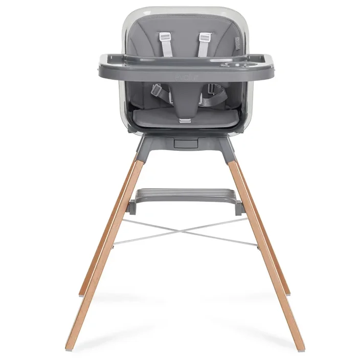 360° Bloom Highchair in Storm Gray