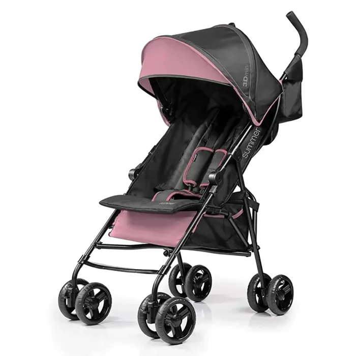 3D Mini Convenience Stroller – Pink