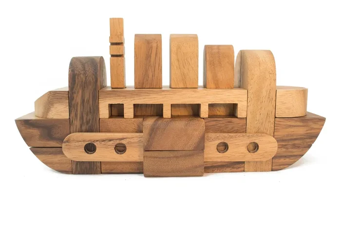 3d Ship Model – Assembly Puzzle For Kids