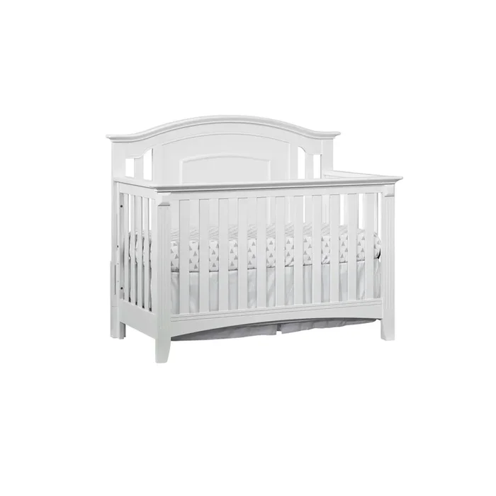 4-in-1 Convertible Crib – White