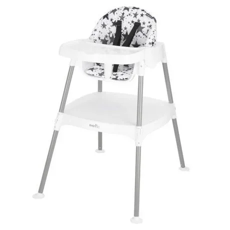4-in-1 Eat & Grow High Chair – Pop Star White