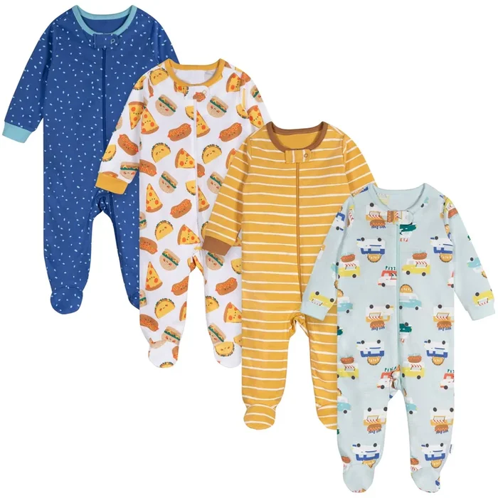 4-Pack Baby Boys Snack Bar Sleep ‘N Plays