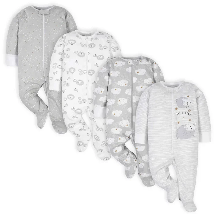 4-Pack Baby Neutral Sheep Sleep ‘N Plays