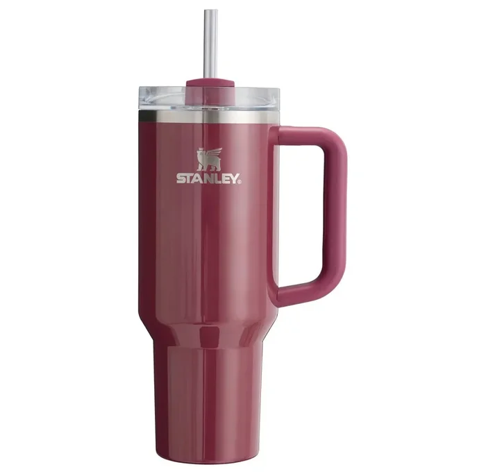 40 oz Stainless Steel H2.0 Flowstate Quencher Tumbler Cherry Mocha