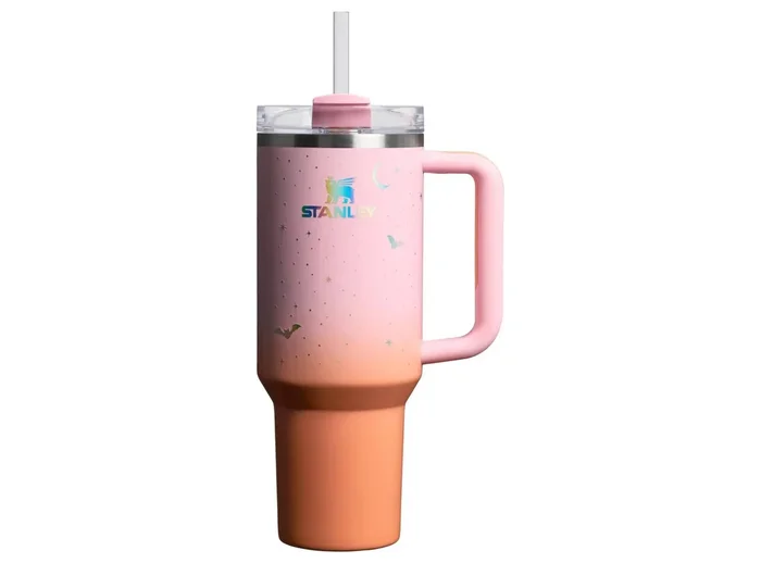 40 oz Stainless Steel Tumbler – Spellcast Pink