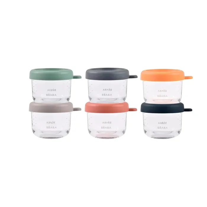 5 Oz Glass Baby Food Jars – Pack of 6