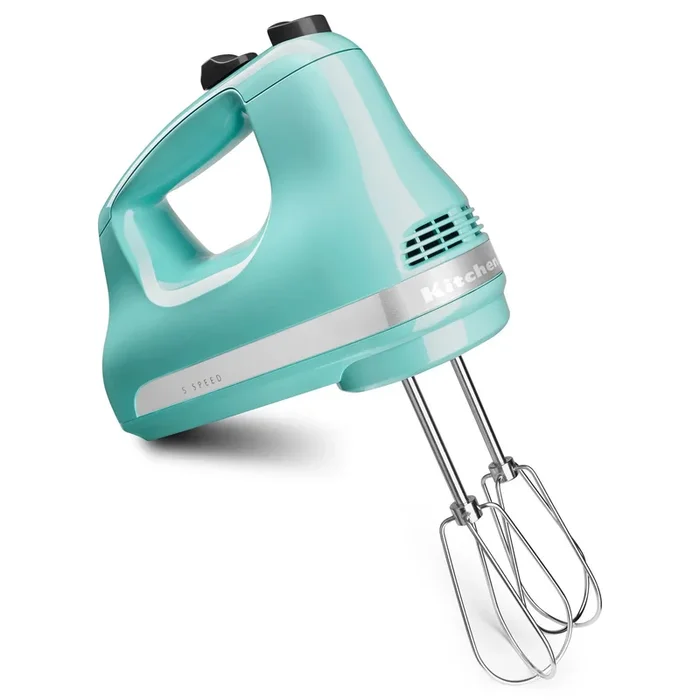 5-Speed Ultra Power Hand Mixer, KHM512AQ – Aqua Sky