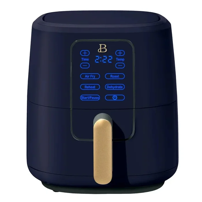 6 Qt Air Fryer with TurboCrisp Technology and Touch-Activated – Starry Night Blue