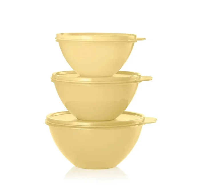 6pc Wonderlier Bowl Food Storage Set- Yellow