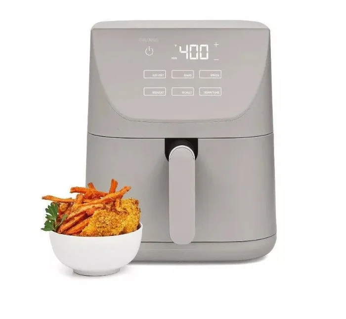 6qt Air Fryer – Gray