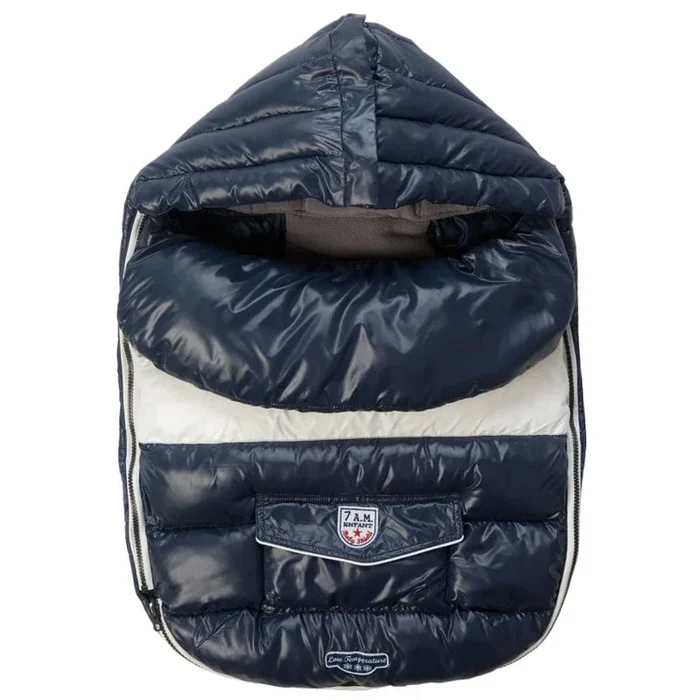 7 A.M. Enfant Baby Shield Footmuff, Large – Midnight Blue