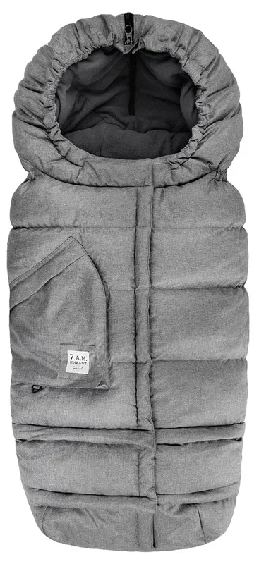 7 A.M. Enfant Blanket 212 Evolution Footmuff – Heather Gray