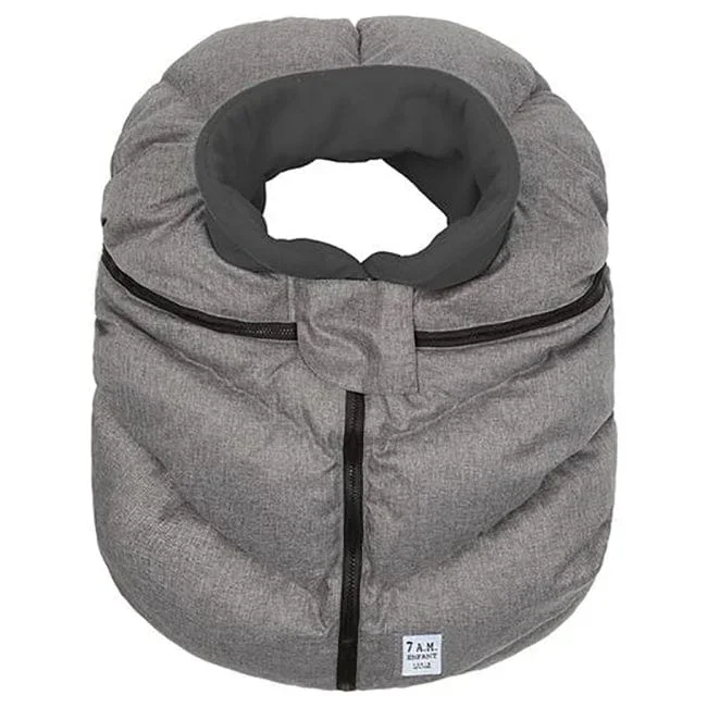 7 A.M. Enfant Car Seat Coocon – Heather Grey/Gray