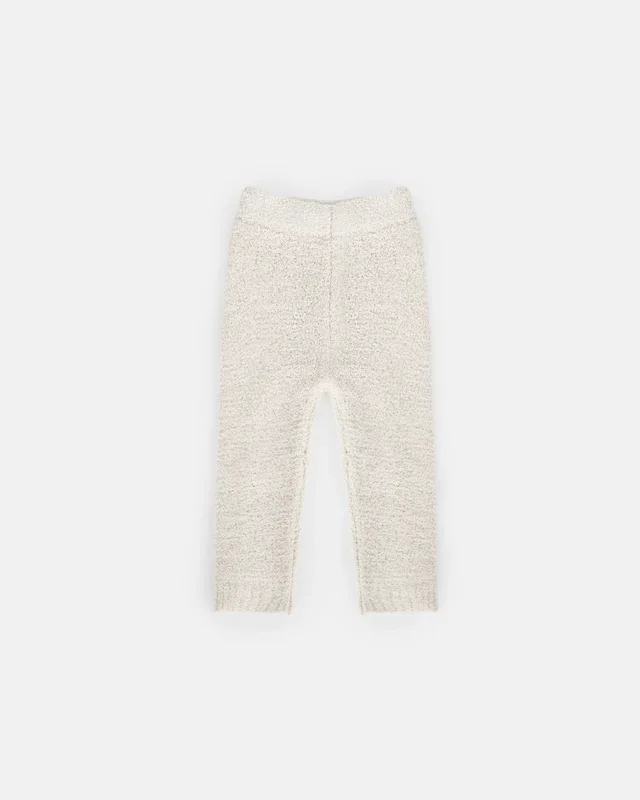 7 A.M. Enfant Fuzzy Leggings – Ecru