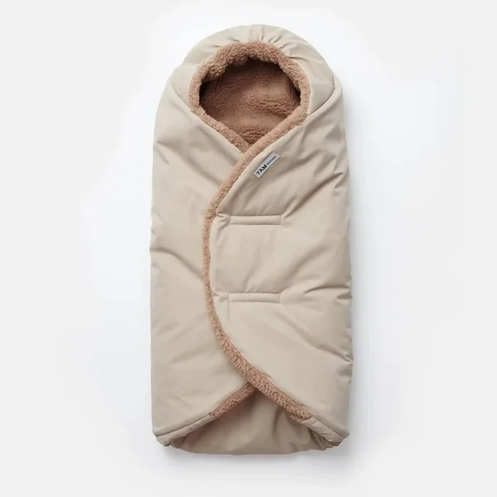 7 A.M. Enfant Nido Wrap – Benji – Oat Cacao