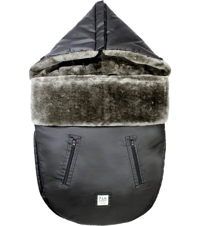 7 A.M. Enfant POD Footmuff, Small/Medium (0-18M) – Waxed Forest